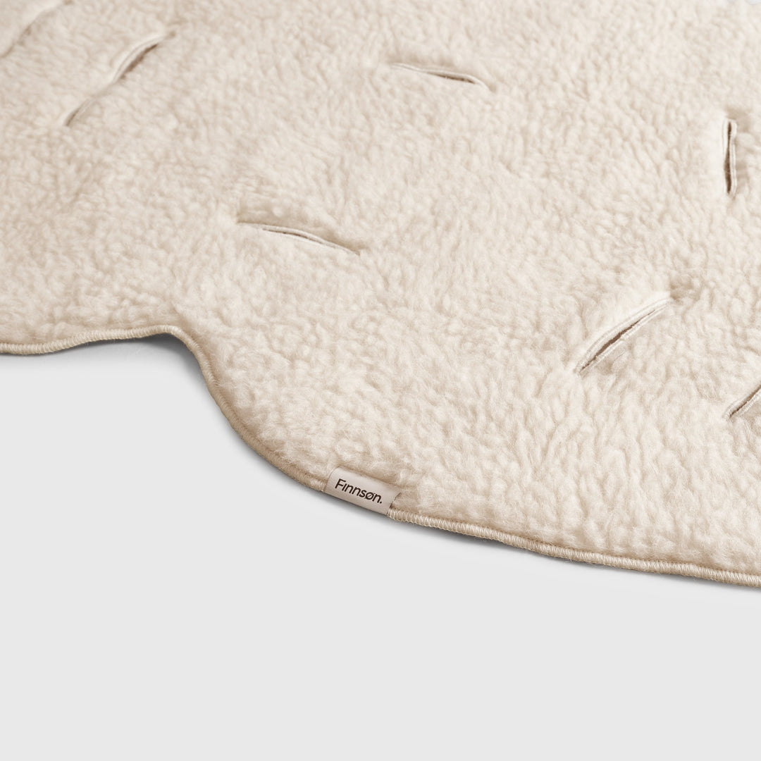 Finnson - ASTOR Universal Merino Wool Pram liner - Cream - Mabel & Fox
