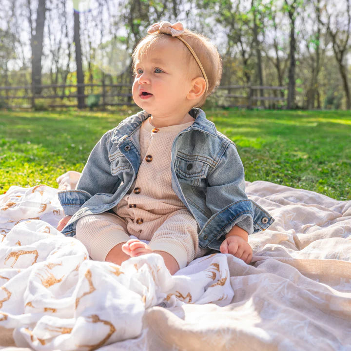 Aden and anais safari swaddle sale