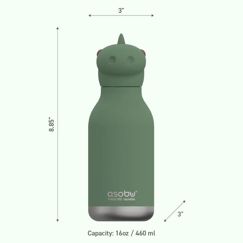 Asobu - Bestie Water Bottle - Cillian Dinosaur