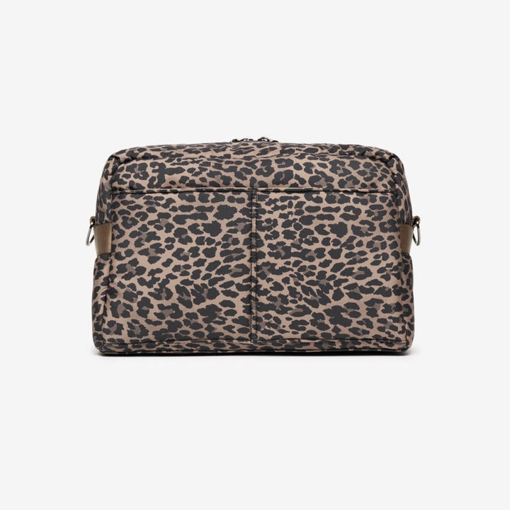 Axel Buggy Organiser / Changing Bag Brown Tonal Leopard - Mabel & Fox