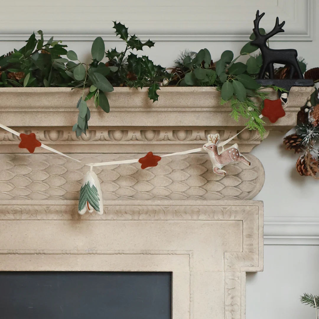 Avery Row - Christmas Garland - Reindeer - Mabel & Fox