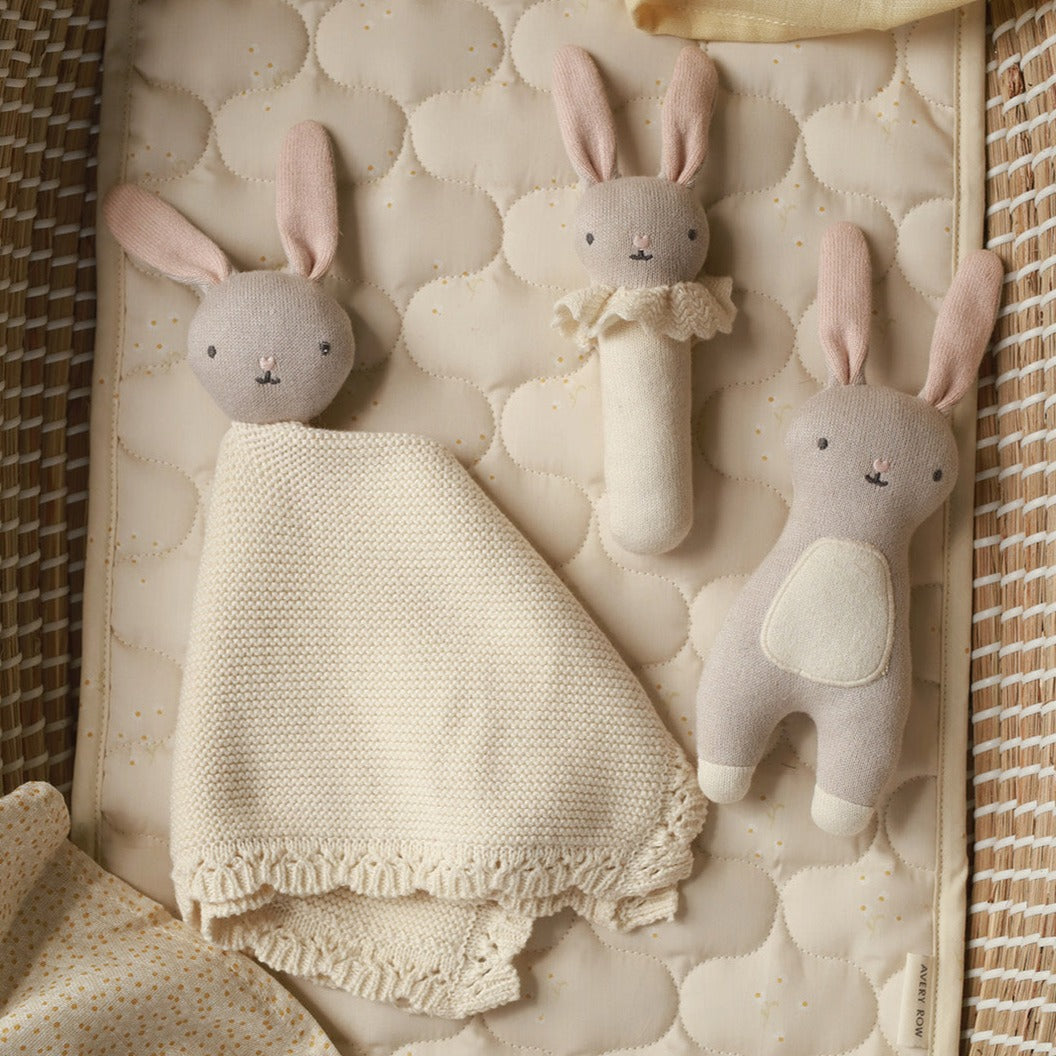 Avery Row - Cuddle Cloth - Blushing Bunny