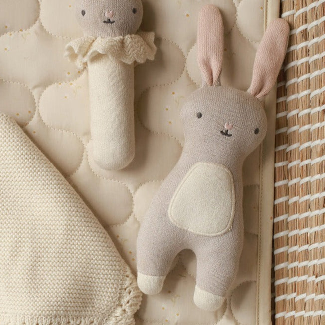 Avery Row - Little Hands Toy - Blushing Bunny