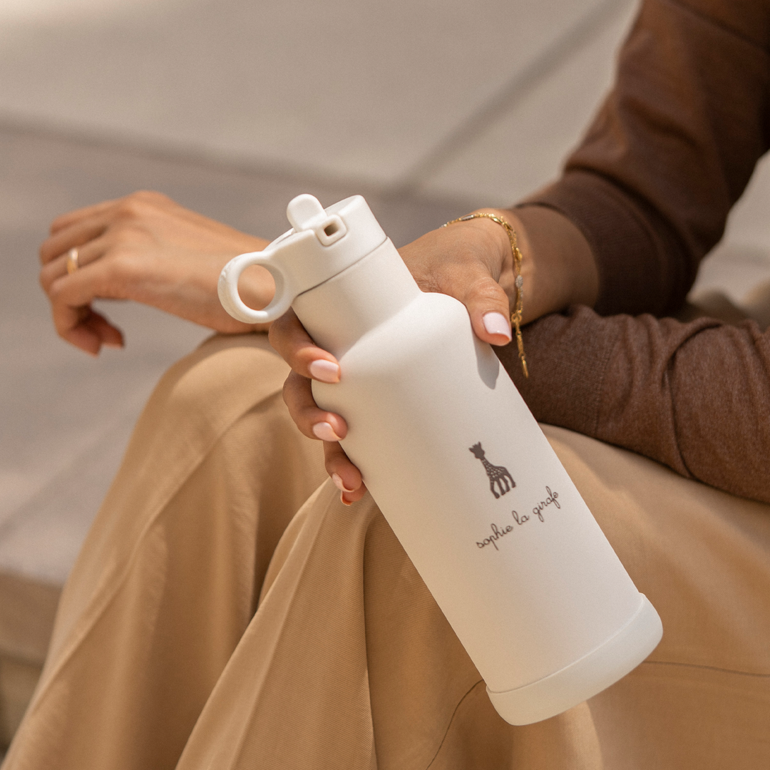 Citron - Triple Wall Insulated Water Bottle - Sophie La Girafe (500ml)