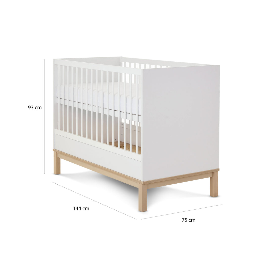 OBaby - Astrid 3 Piece Room Set - White