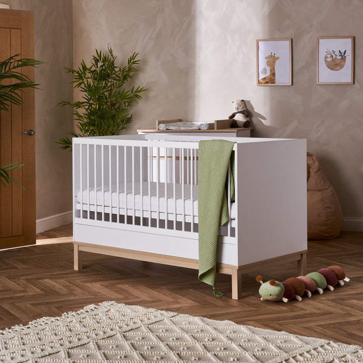 OBaby - Astrid Cot Bed - White