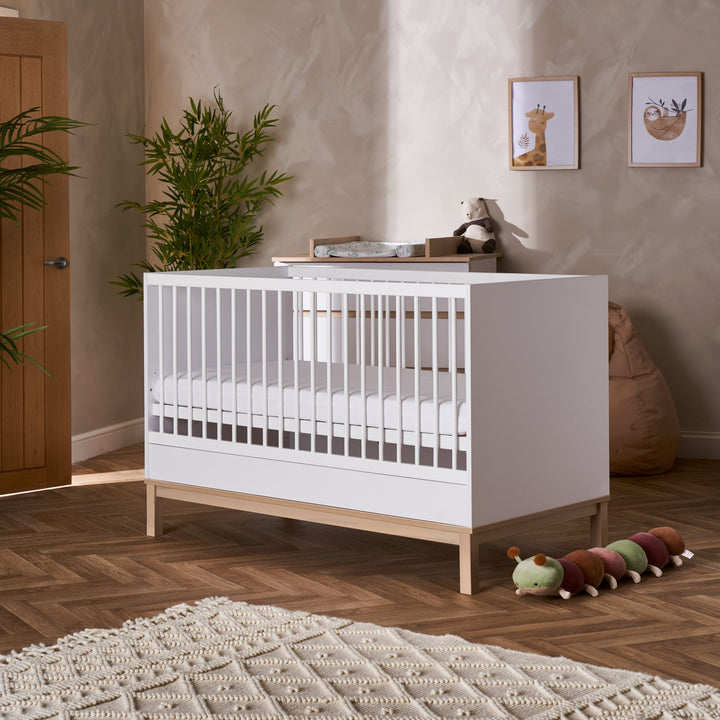 OBaby - Astrid Cot Bed - White