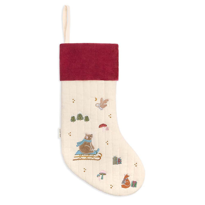 Avery Row - Christmas Stocking - Bear Club