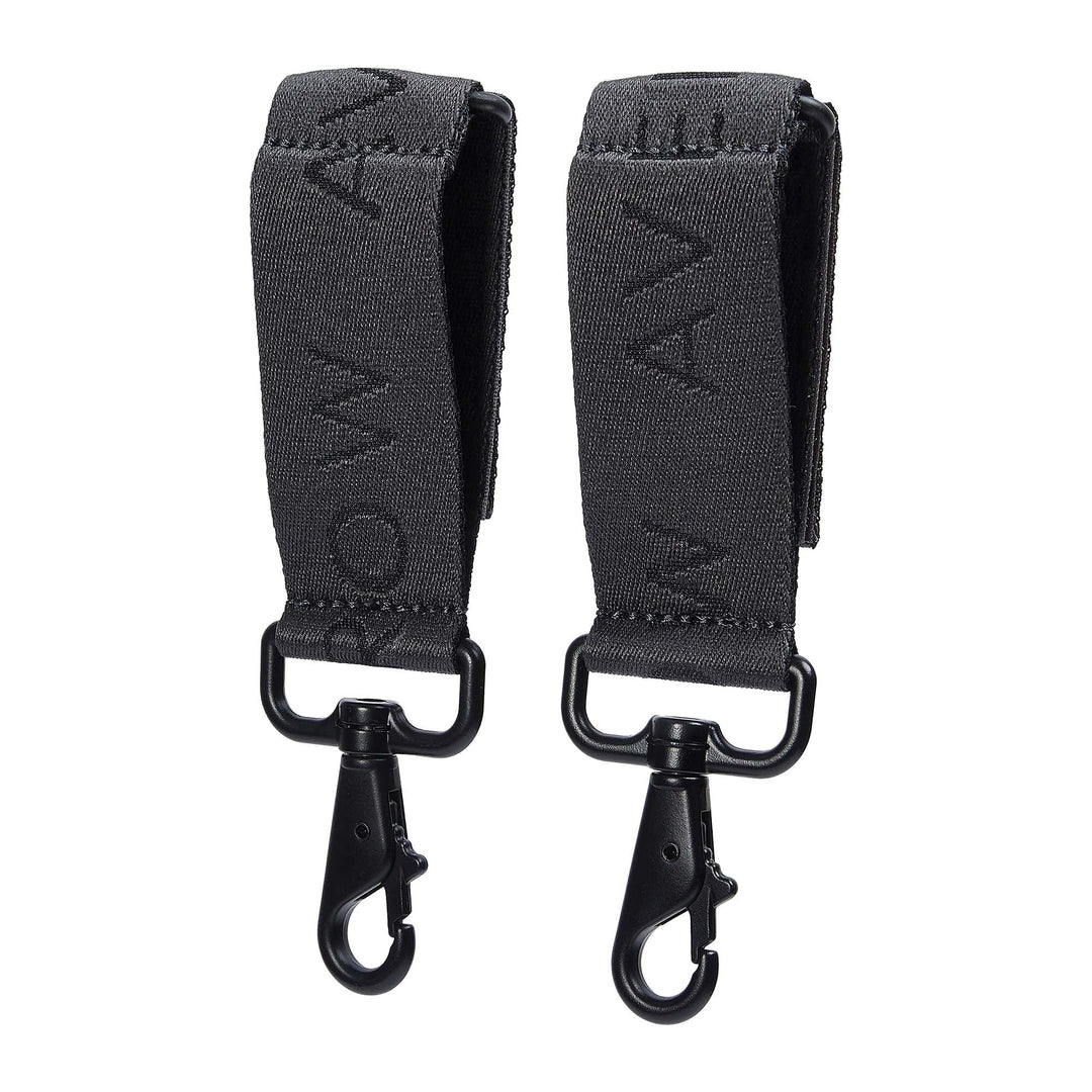 Avery Row - Logo Pram Bag Clips - Black