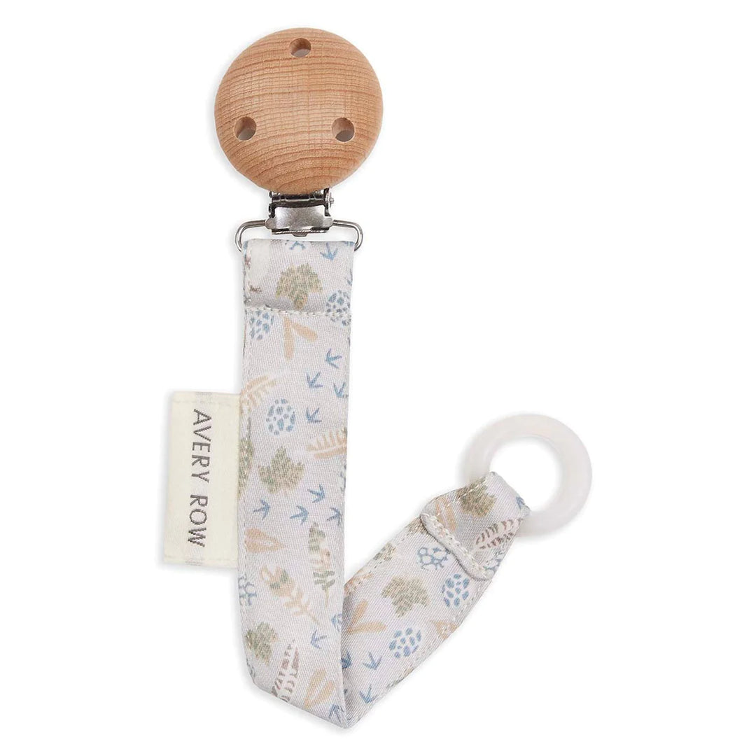 Avery Row - Organic Pacifier Holder - Nature Trail