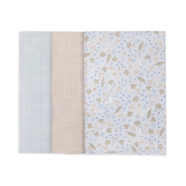 Avery Row - Organic Baby Muslin Square Set - Nature Trail