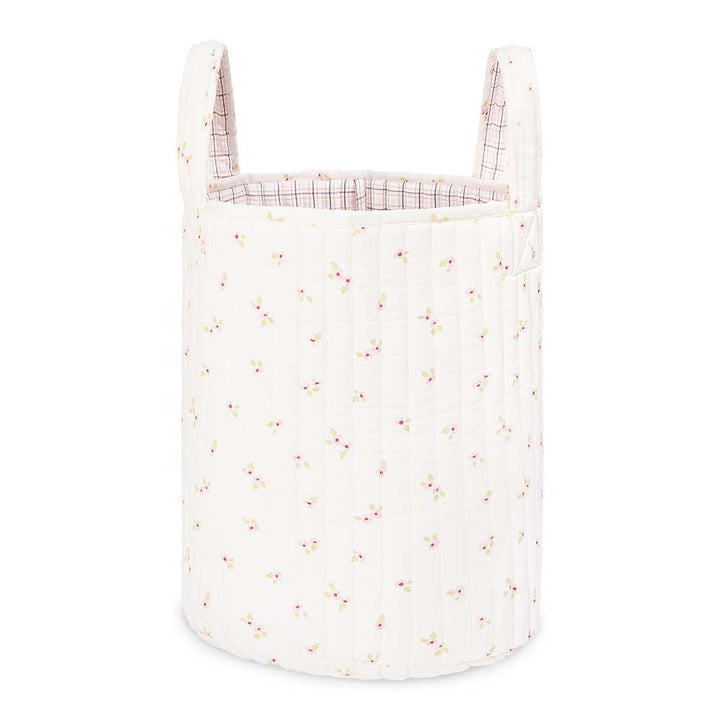 Avery Row - Large Quilted Storage Basket - Anemone