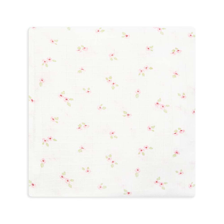 Avery Row - Organic Baby Large Muslin Swaddle - Anemone