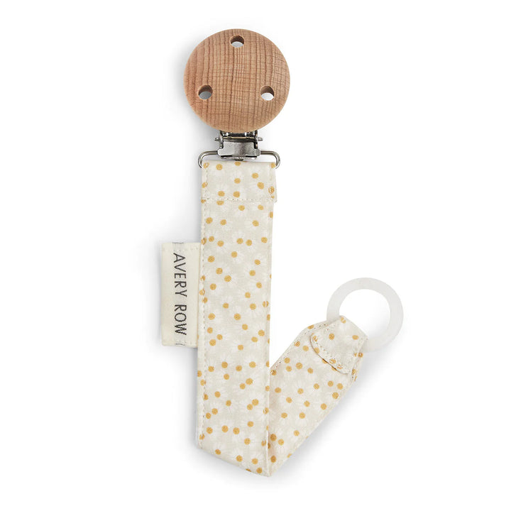 Avery Row - Pacifier Holder - Daisy Meadow