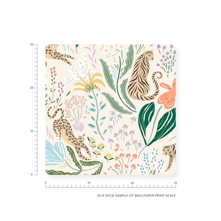 Minibeau - Wallpaper - Springtime Big Cats