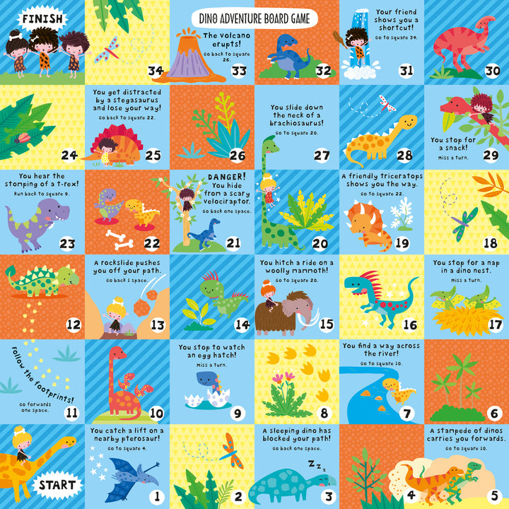 Dinosaur Board Game Set