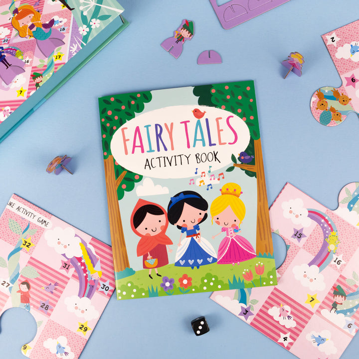 Fairy Tale Board Game Set & Activity Book