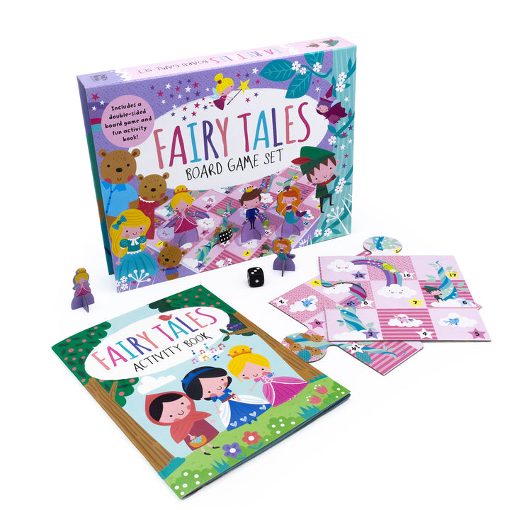 Fairy Tale Board Game Set & Activity Book