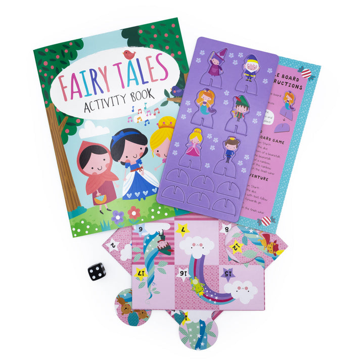 Fairy Tale Board Game Set & Activity Book