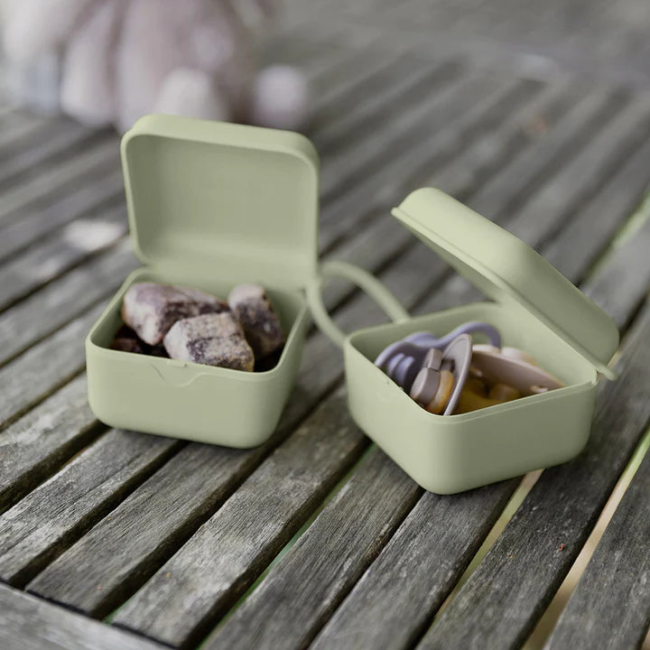 Bibs - Pacifier Box - Petrol