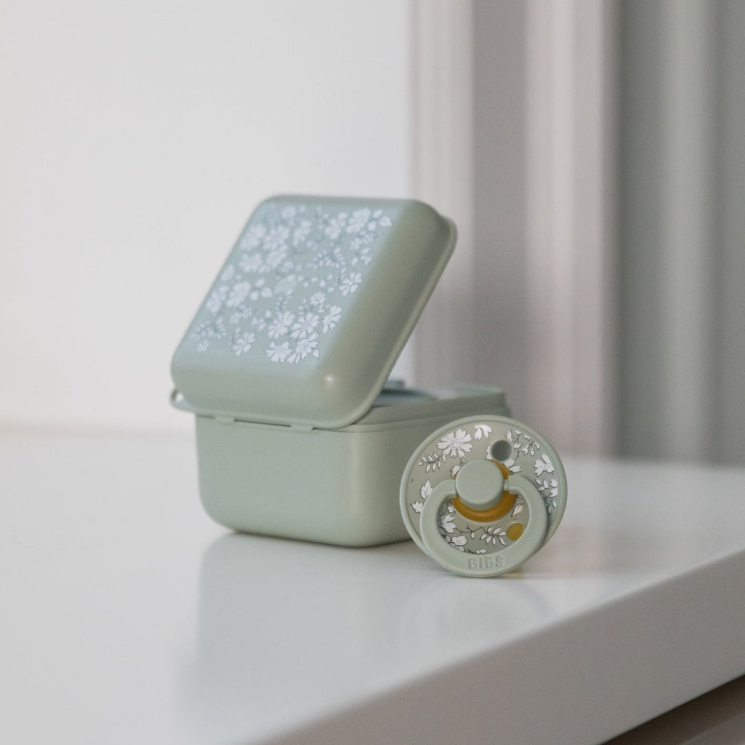 Bibs x Liberty - Pacifier Box - Capel Sage