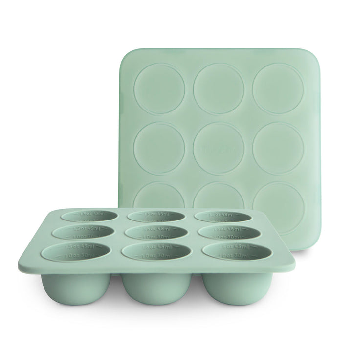 Mushie - Baby Food- Freezer Tray - Cambridge Blue
