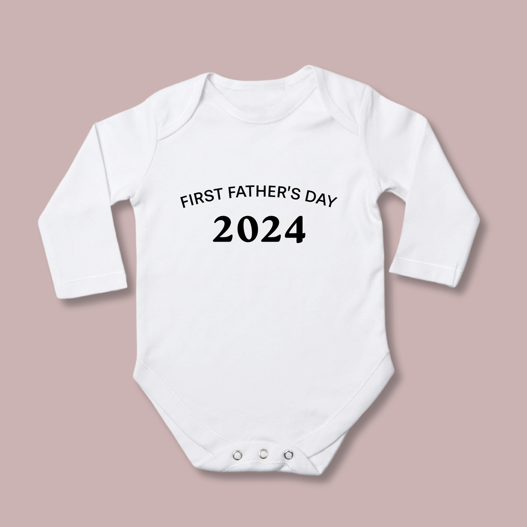 Mabel & Fox - Baby Grow - First Father's Day
