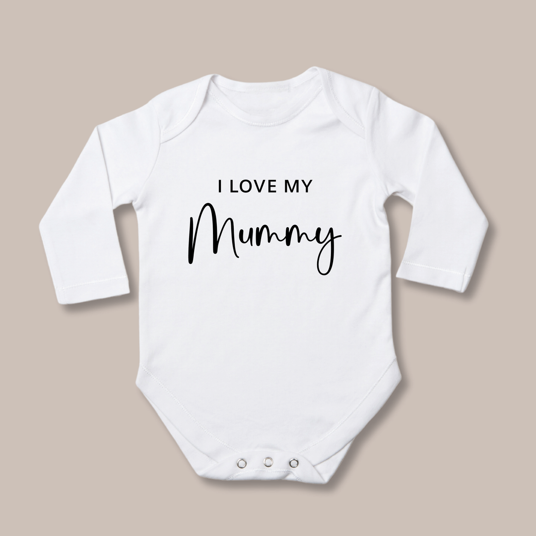 Mabel & Fox - Baby Grow - I love my Mummy