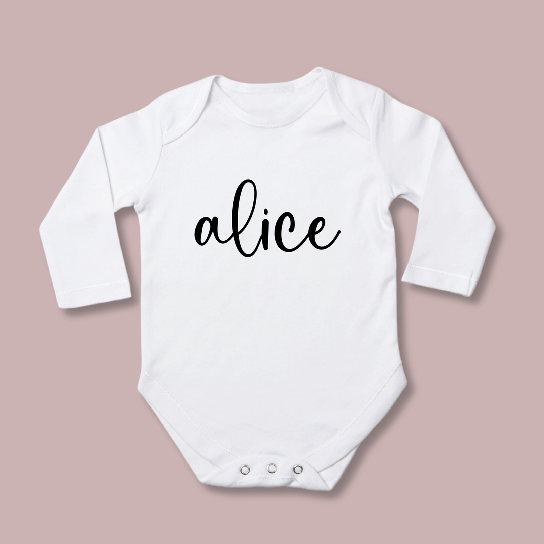 Mabel & Fox - Personalised Baby Grow