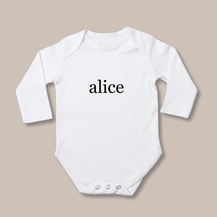 Mabel & Fox - Personalised Baby Grow