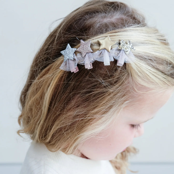 Mimi & Lula - Clic Clac Hair Clips - Ballerina Star Mini