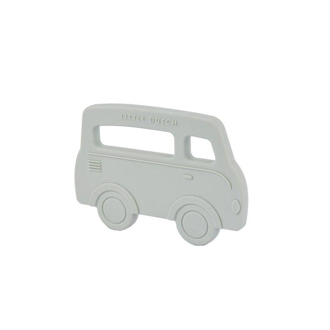 Little Dutch - Silicone Teething Ring - Bus - Mabel & Fox