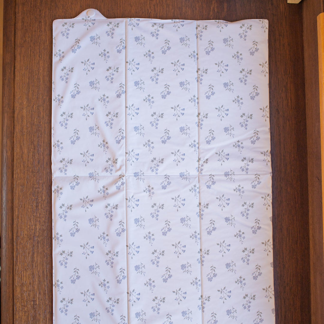 Wilby & Wonder – Travel Baby Changing Mat - Blue Meadow
