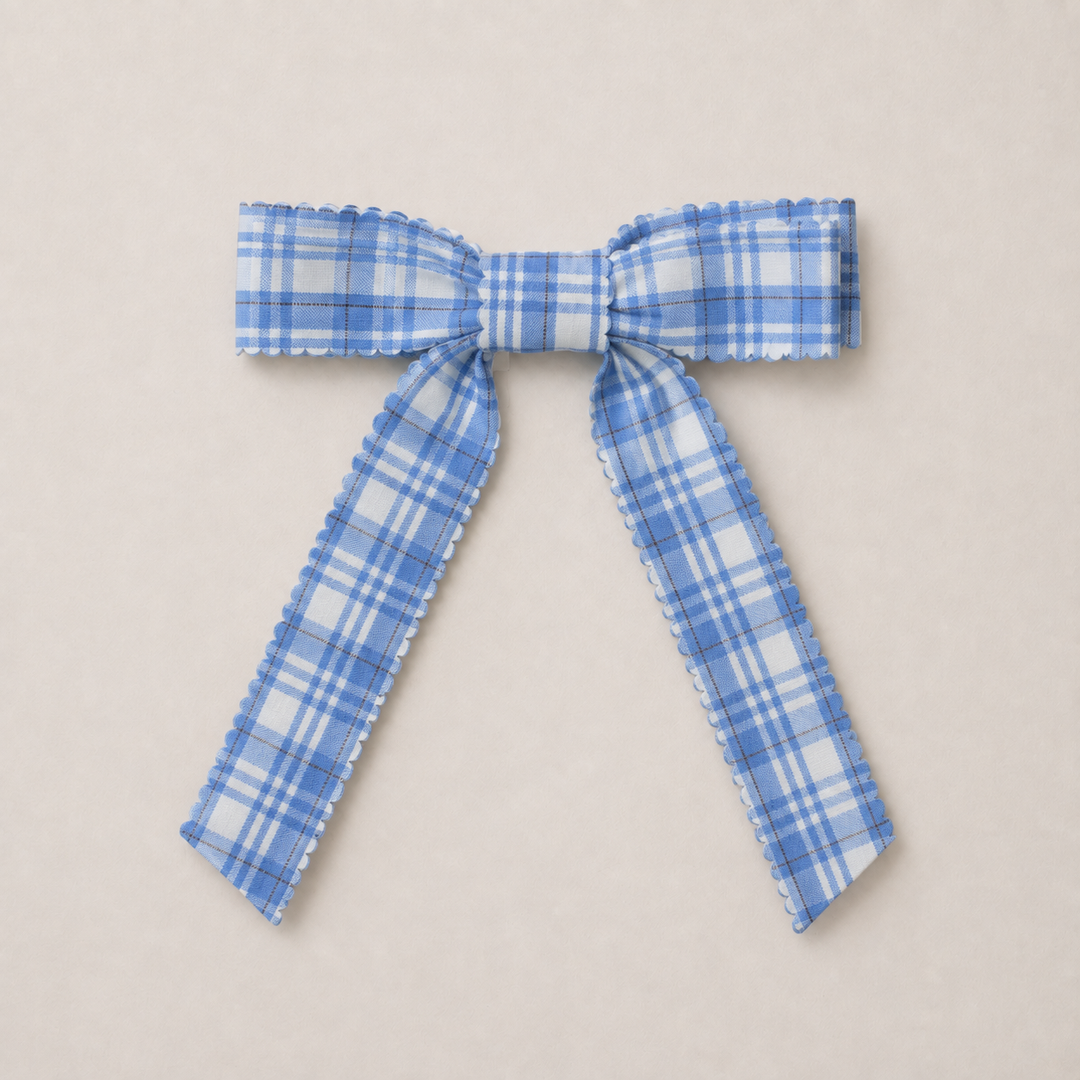 Mabel & Fox - Hair Bow Clips - Everyday Plaid (3pcs)