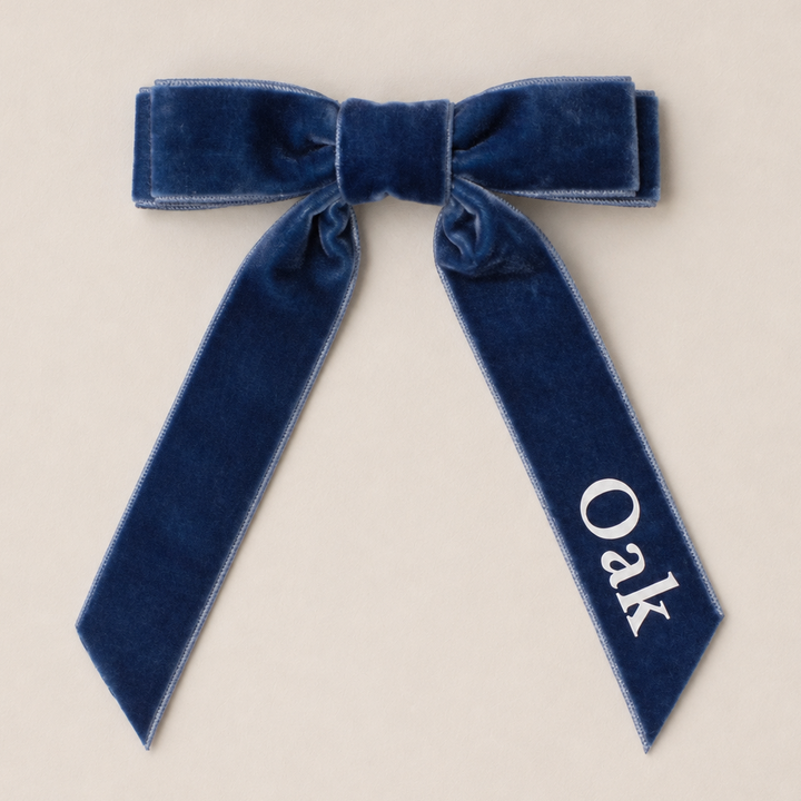 Mabel & Fox - Personalised Name Hair Bow Clip