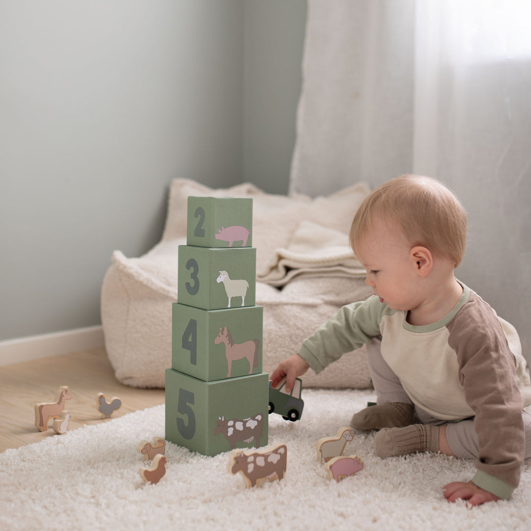 Jabadabado - Stacking Animals - Mabel & Fox