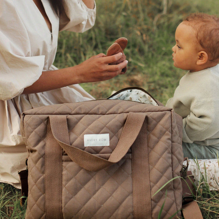 Avery Row - Baby Changing Bag - Nutmeg