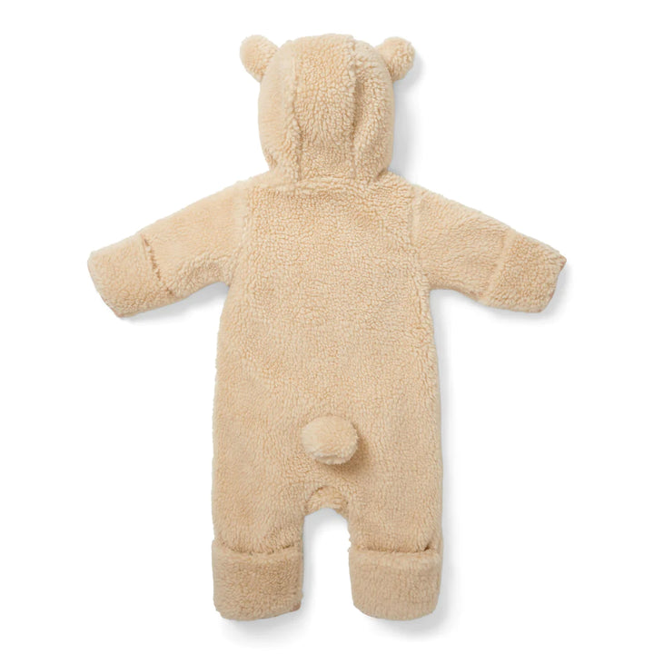 Little Dutch - Teddy One-Piece Suit Baby Bunny - Sand