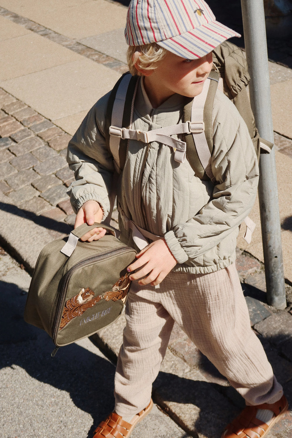 Konges Slojd - Clover Thermo Lunch Bag - Kalamata - Mabel & Fox