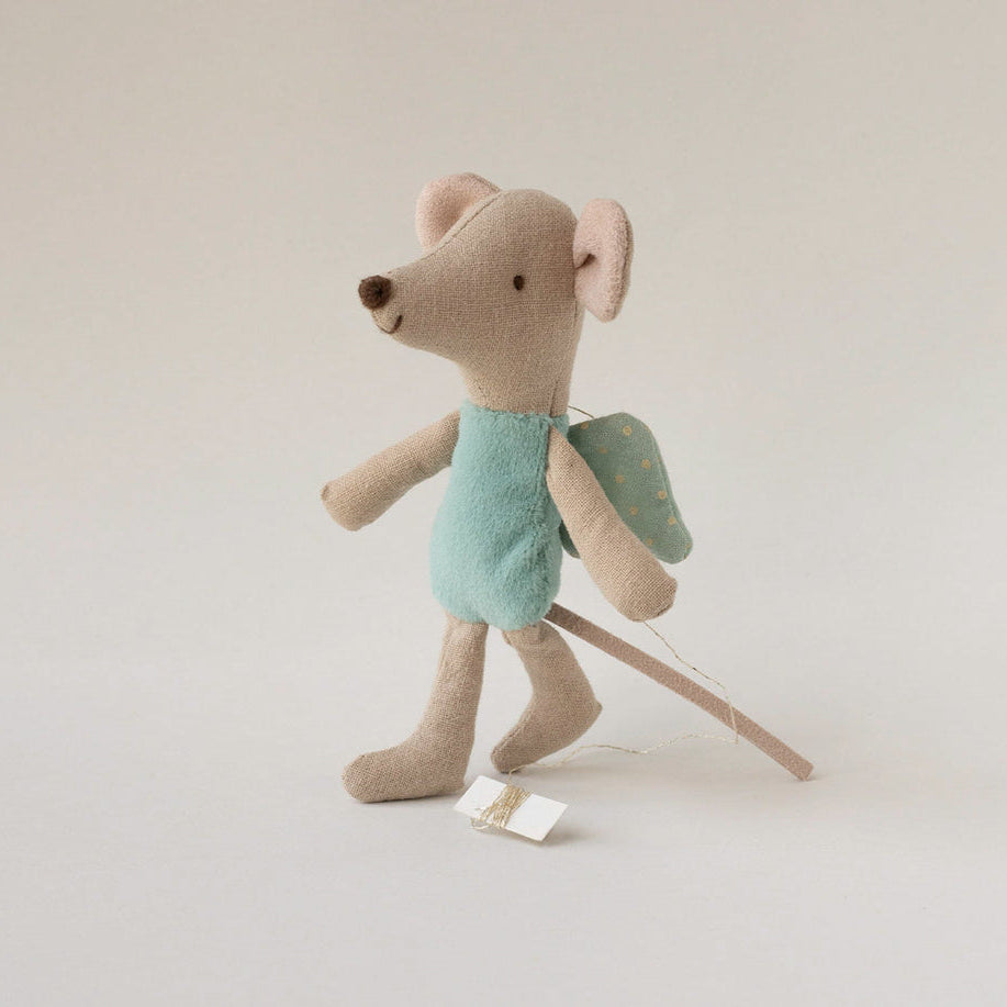 Maileg - Fairy Mouse, Little - Mint