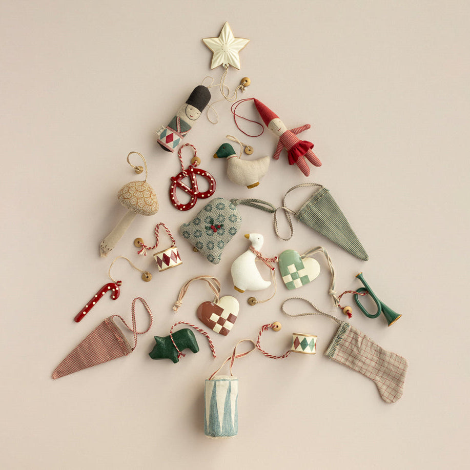 Maileg - Metal Ornament, Sugar Cane - Dot