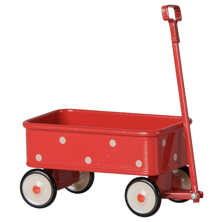 Maileg - Wagon, Mouse - Red