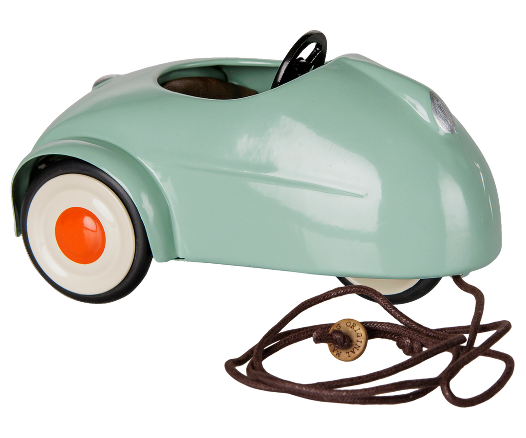 Maileg - Car, Mouse - Light Mint