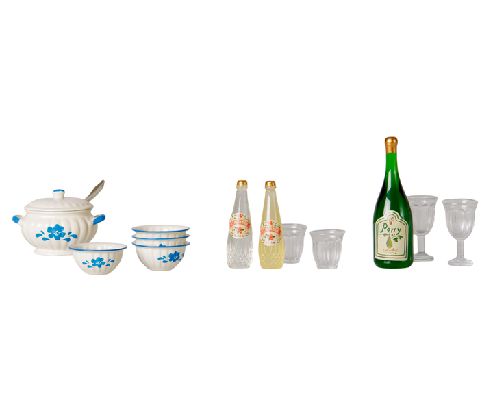 Maileg - Soup Set - Mouse