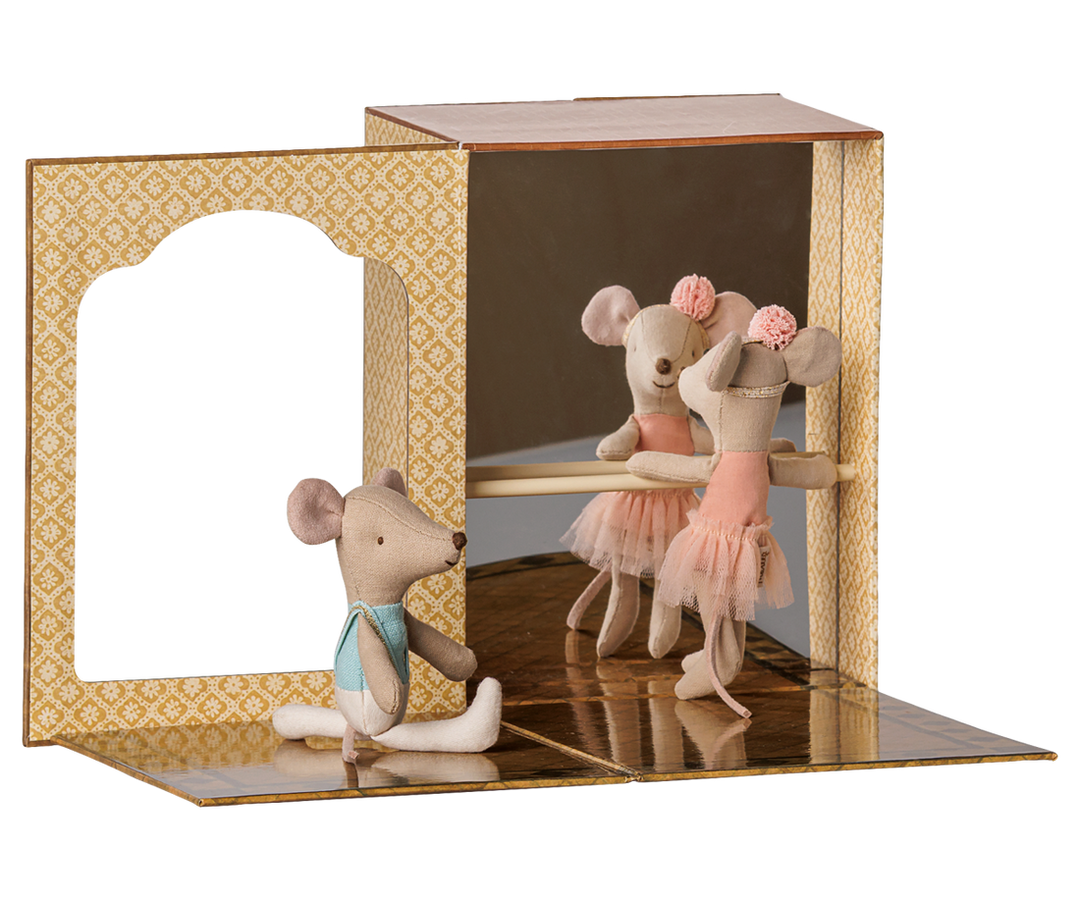 Maileg – Ballet Mice in Dance Studio