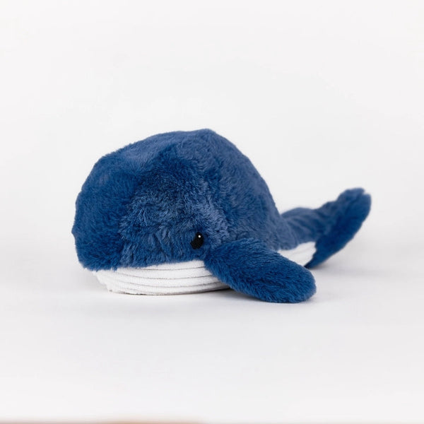 Warmies – Heatable Soft Toy – Blue Whale - Mabel & Fox