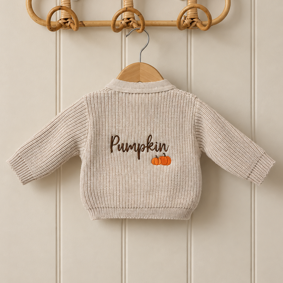 Mabel & Fox - Personalised Halloween Cardigan