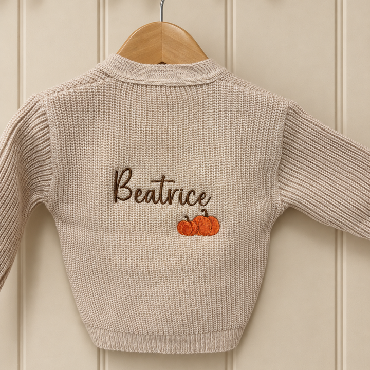 Mabel & Fox - Personalised Halloween Cardigan