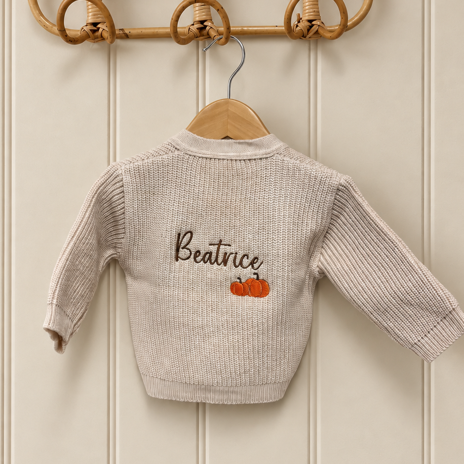 Mabel & Fox - Personalised Halloween Cardigan