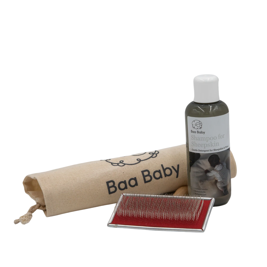 Baa Baby - Sheepskin Care Set